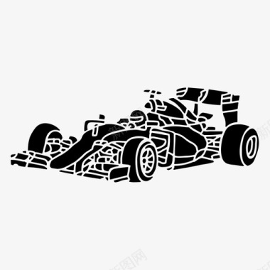 F1一级方程式赛车f1比赛图标