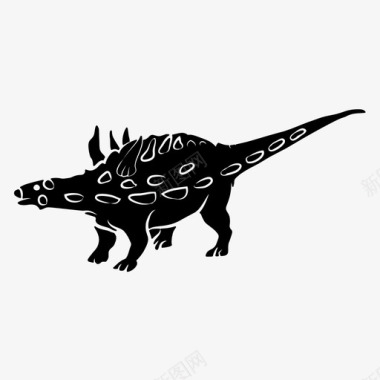 恐龙动物头骨加斯托尼亚动物恐龙图标