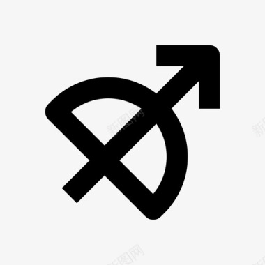 丘比特弓箭狩猎弓箭手射箭图标