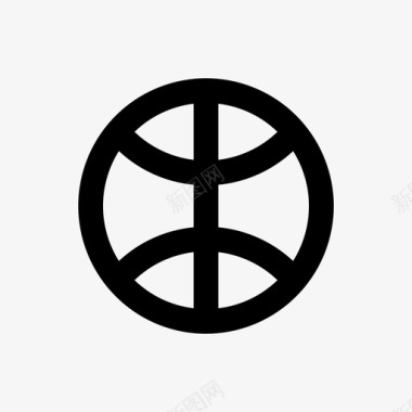 球健身球重磅球图标