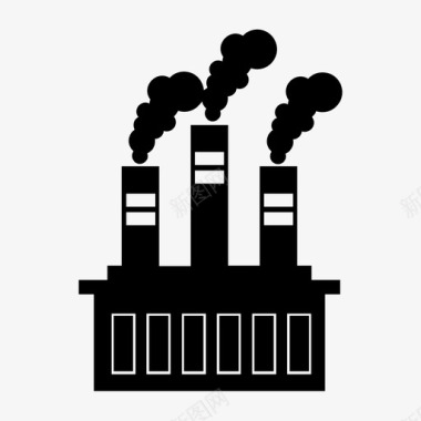 制造工厂工业制造图标