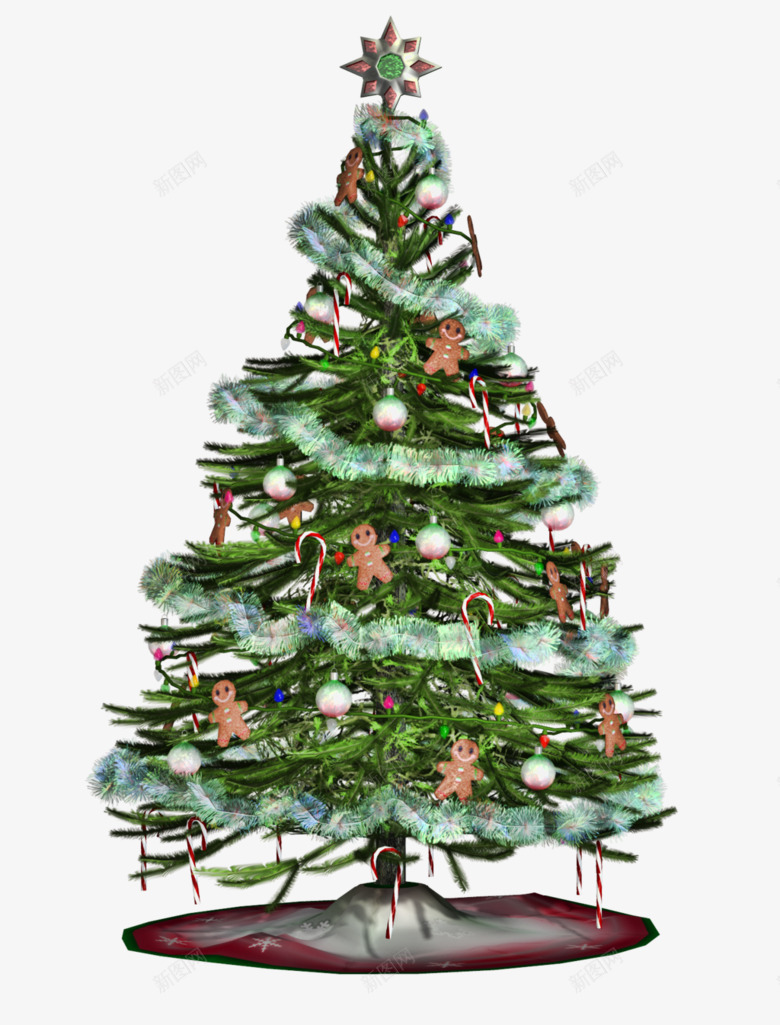 ChristmasTree2StockbyRoysArt圣诞圣诞圣诞模特png免抠素材_88icon https://88icon.com 圣诞 模特