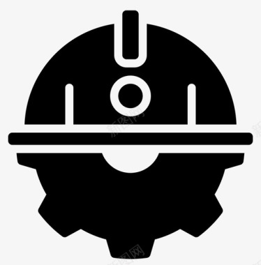 2017劳动节工程师装备头盔图标
