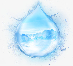 水水球水滴油水形状液体液体喷溅飞溅WANG梦液体素材