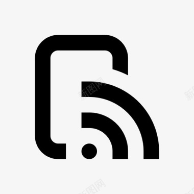 手机Up直社交logo应用社交媒体互联网连接移动连接图标