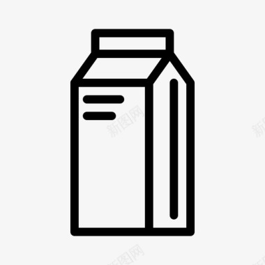 冷饮牛奶冷饮饮料图标