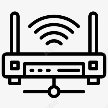 网络网络路由器数据科学第一卷图标