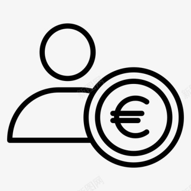 欧元图标银行账户捐赠欧元图标