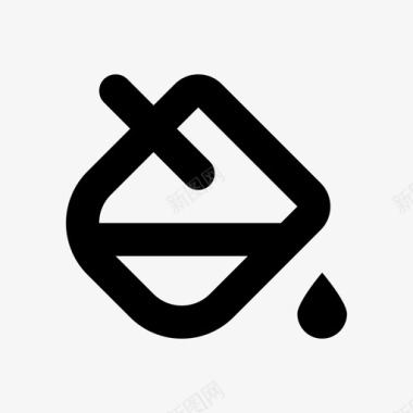 彩色木纹水桶彩色水桶填充水桶图标