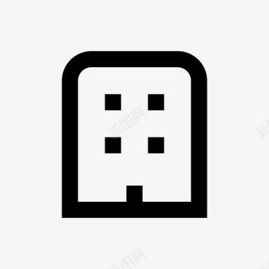 熊熊之家公寓公寓楼公寓之家图标