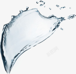 水水花水球水滴油水形状液体液体喷溅飞溅9水牛奶气泡素材