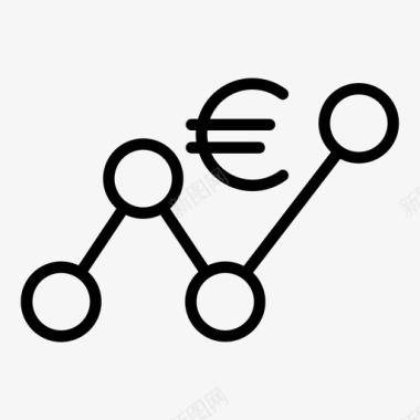 火焰欧元图标利润银行欧元图标