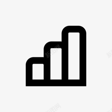 条福广告信号连接连接强度信号条图标