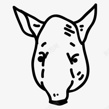 画动物园tapir动物陆生动物图标