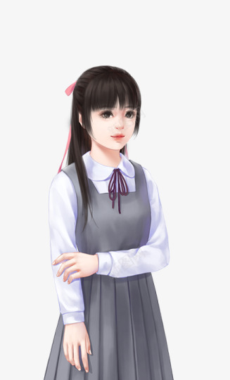 内向少女其其png免抠素材_88icon https://88icon.com 内向 少女 其其