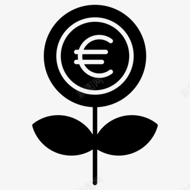 欧元图标投资商业欧元图标