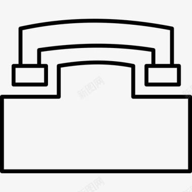 实物办公用品电话通讯联络图标