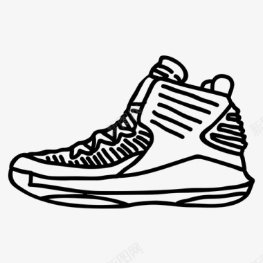 篮球icon篮球鞋运动鞋运动服图标