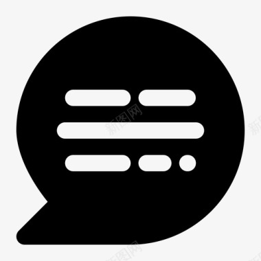 沟通聊天留言阅读图标
