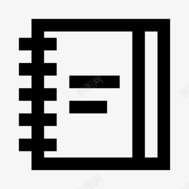 icon注意事项提醒笔记本日常计划办公室图标