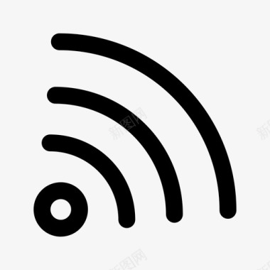 英文字母样式wifiandroid应用程序图标