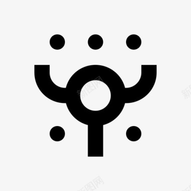 心形符号神秘符号外星符号未知符号图标
