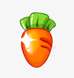 透明图漂浮胡萝卜蔬菜的8蔬菜水果素材