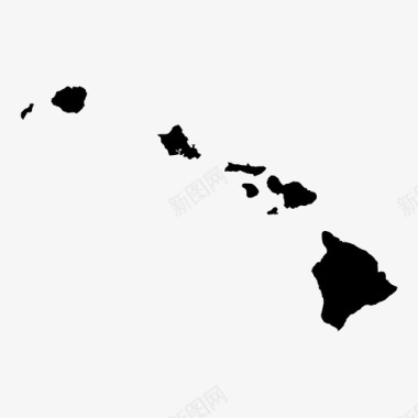 夏威夷夏威夷州檀香山图标