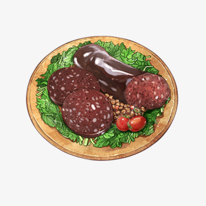 黑布丁食物图插画png免抠素材_88icon https://88icon.com 黑布 布丁 食物 插画