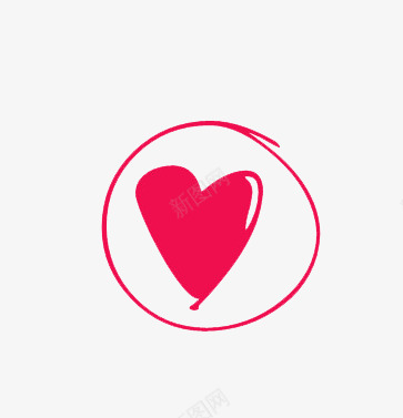 heart爱心扁平卡通png免抠素材_88icon https://88icon.com 爱心 扁平 卡通