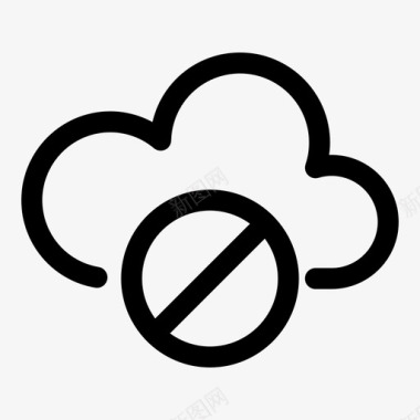 云服务器阻止互联网云服务器图标