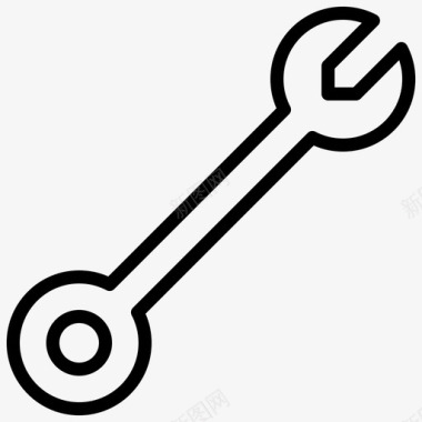 2017劳动节扳手建筑设备图标