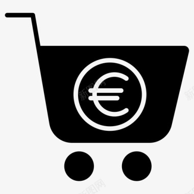欧元图标购物车添加到购物车欧元图标