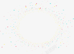 彩带点缀装饰素材