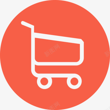 购物icon列表购物车图标