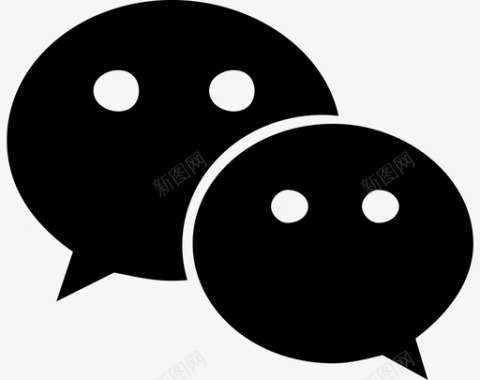 微信qq微信图标