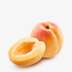 桃子油桃水蜜桃水果免扣透明10水果坚果甜点素材