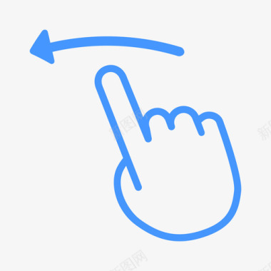 滑动条icon向左滑动图标