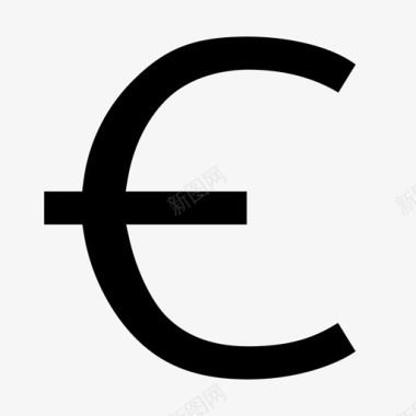 焕呗货币符号细体图标
