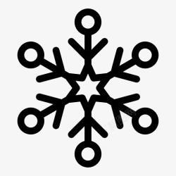 雪花图标iconcomWebUI素材