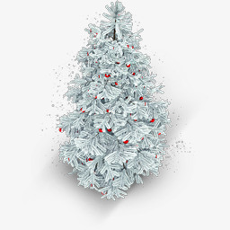 白雪覆盖的圣诞树图标iconcomWebUI小png免抠素材_88icon https://88icon.com 白雪 覆盖 圣诞树 图标