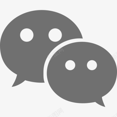 微信qq微信图标