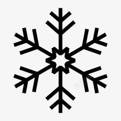 雪花符号图案图标iconcomWebUI圣诞元旦素材