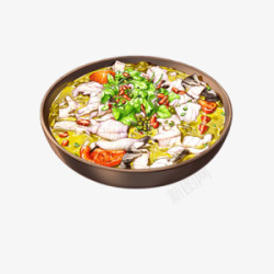酸菜鱼食物图shiwu素材