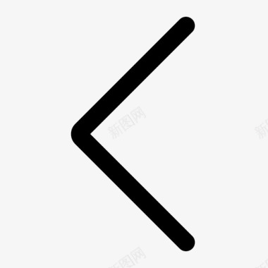 简约手绘return图标