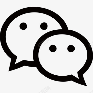 微信qq微信好友见闻历图标