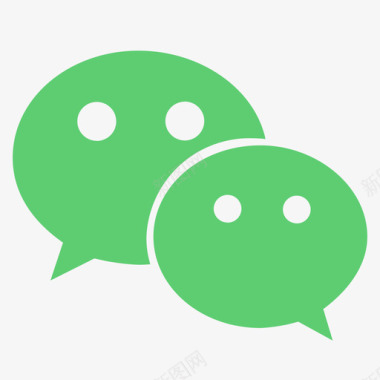 微信qq微信图标