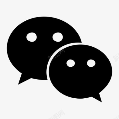 微信qq微信登录图标