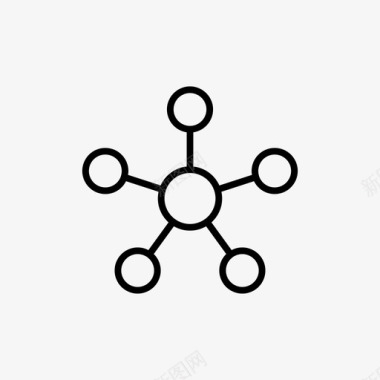 物理原子分子原子实验图标