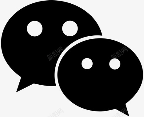 微信qq微信2x图标